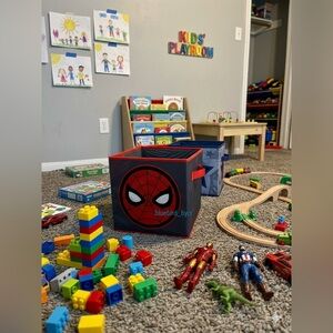 Spiderman Storage Cube